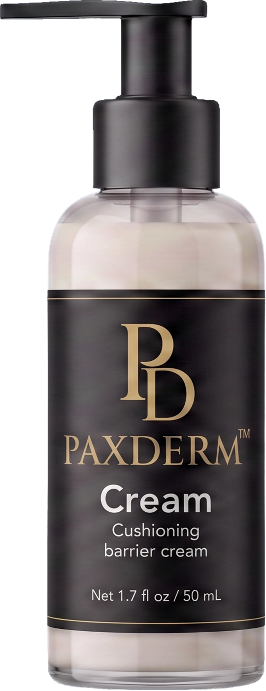PaxDerm Cream, 50 mL flint glass bottle with pump
