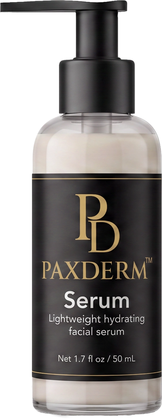 PaxDerm Serum, 50 mL flint glass bottle with pump